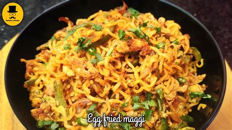 HOW TO MAKE Egg fried maggi | - YouTube