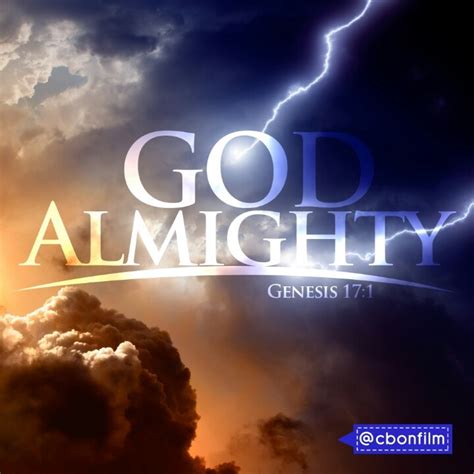 GOD almighty. Genesis 17:1 | Genesis 17, God almighty, God created the ...