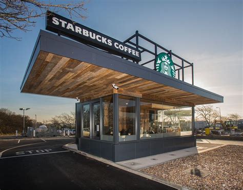 Starbucks Drive Thru (Keele North) on Behance | Coffee stand design, Starbucks design, Coffee ...