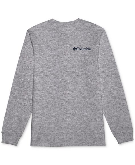 Columbia Men's Logo Graphic Long-Sleeve T-Shirt & Reviews - T-Shirts - Men - Macy's