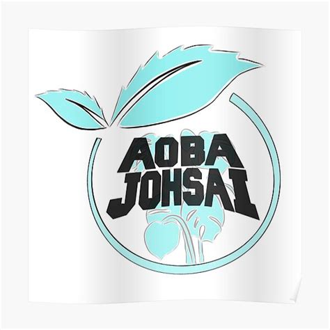 "Aoba Johsai Plant Logo" Poster by Doritosaurus42 | Redbubble