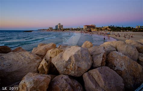 Evening, Herzliya Beach by Eliweisz on DeviantArt