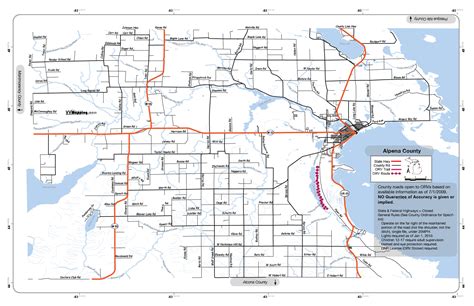 MI County Road Info - VVMapping.com