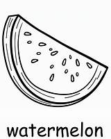 Melancia Desenho Para Colorir sketch template