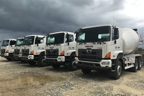 Hino Turns Over Five Mixer Trucks to Cebu Link Joint Venture | CarGuide.PH | Philippine Car News ...