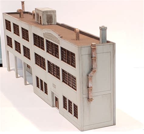 N Scale Industrial Factory Building Kit – ITLA Scale Models Inc.