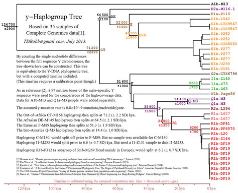 y-Haplogroup I1 Cluster Tree with Geographic Origin