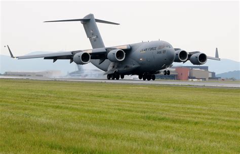 First New C-17 Touches Down At Stewart