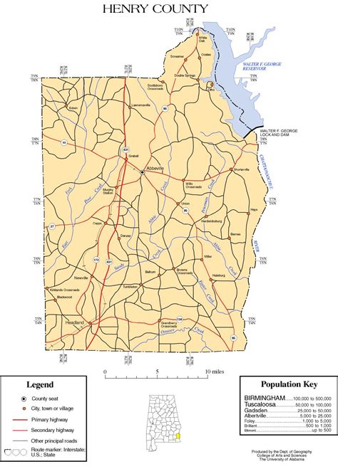 Maps of Henry County