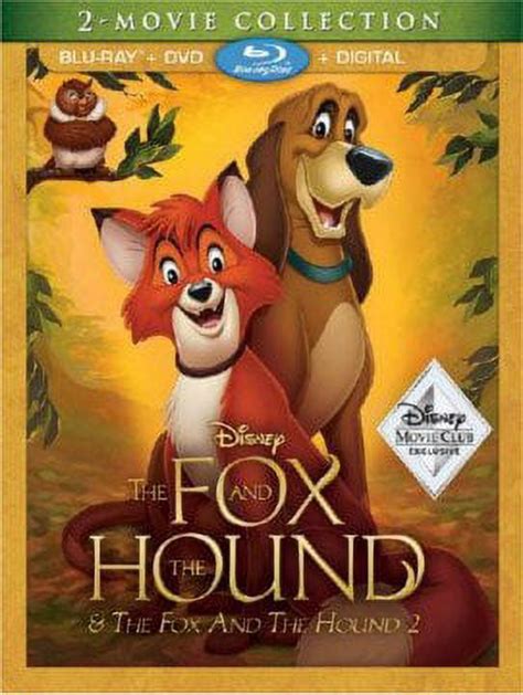 The Fox And The Hound / The Fox And The Hound 2 (2 movie collection) Blue ray+dvd+digital ...