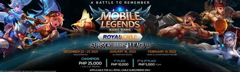 MOBILE LEGENDS TOURNAMENT - Royal Cable