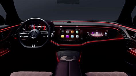 Interior Of New Mercedes-Benz W214 E-Class Revealed First