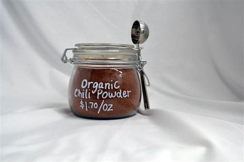 Organic Chili Powder per ounce – Earth Wise General Store