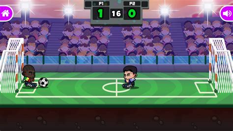 🕹️ Play Head Soccer Game: Free Online 1 VS 1 Cartoon Football Video Game for Kids & Adults