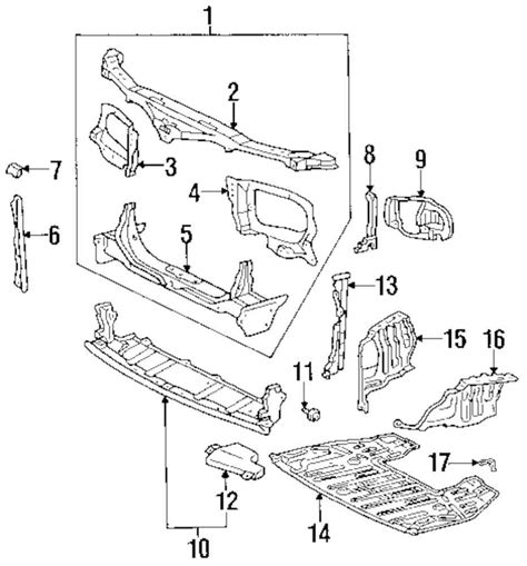 Discover the Intricate Structure of Lexus RX 350 with its Parts Diagram