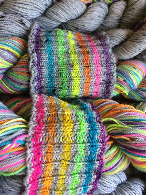 Ready to Ship Self Striping Sock Yarn Electric Eleven | Etsy