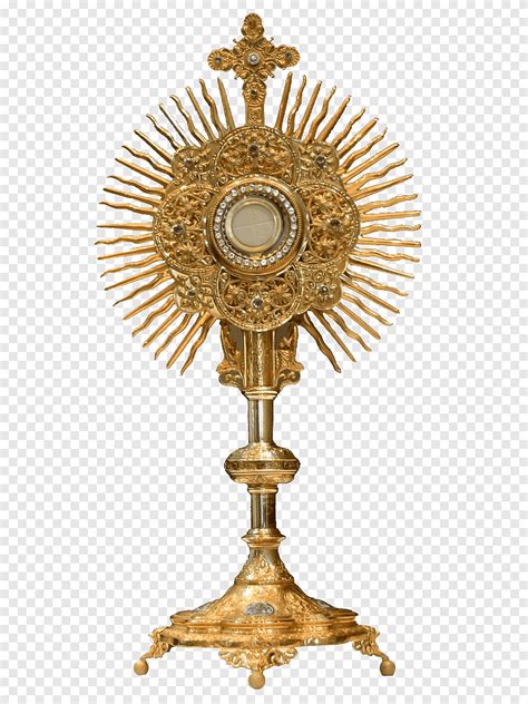 Monstrance Blessed Sacrament Eucharistic adoration Holy card, prayer ...