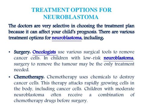 Neuroblastoma: Patient info on symptoms, diagnosis and treatment opti…