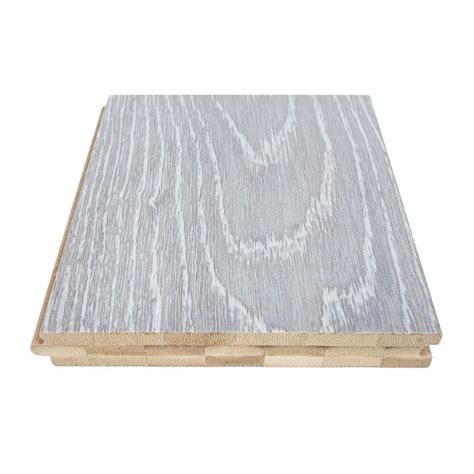 Grey Bamboo Flooring E0 Fire-Proof Solid Natural IF-G