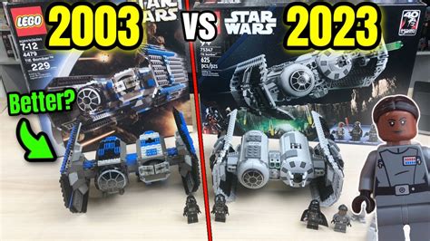 2023 LEGO Star Wars 75347 TIE BOMBER Comparison! (2003 vs 2023) - YouTube