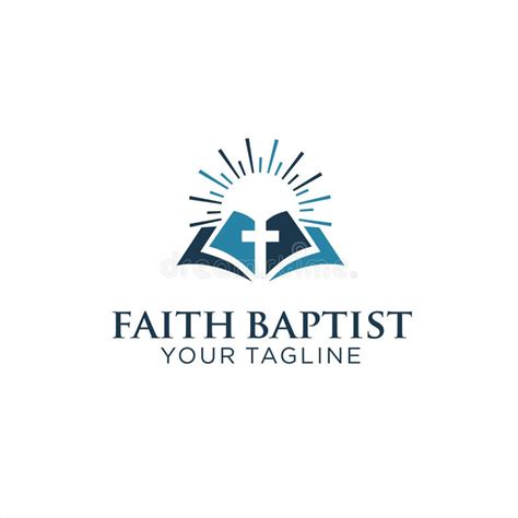 Faith Baptist Logo. Baptist Church Symbol Icon Isolated on White ...