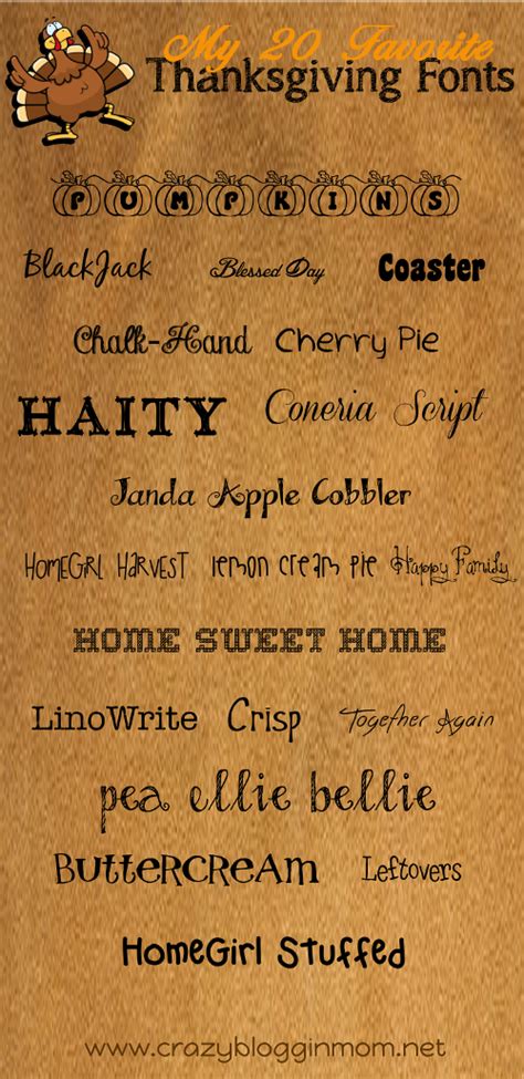 My top 20 favorite Thanksgiving Day Fonts! | Thanksgiving fonts, Thanksgiving, Thanksgiving ...