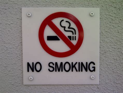 NO SMOKING Plaque ADA Compliant with Braille – DNA Signs