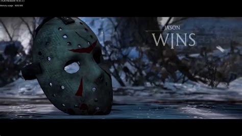 Jason Vorhees Mortal Kombat X Fatalities + X-Ray Move + Cinematic (Full ...