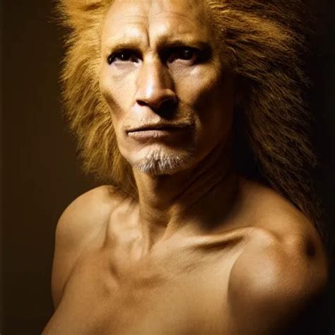 portrait of lion - human hybrid, by annie leibovitz, | Stable Diffusion | OpenArt