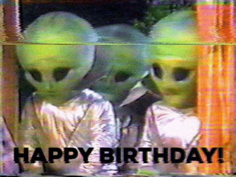 Alien Happy Birthday GIFs - Find & Share on GIPHY