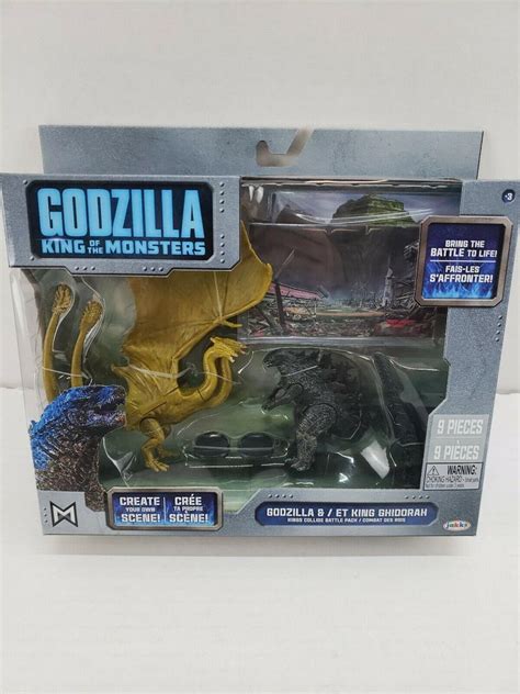 Godzilla King of the Monsters & King Ghidorah Action Figure Kids Toys ...