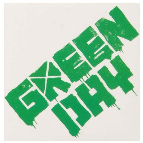 Green Day Logo Magnet | Green day logo, Green day, Green day albums