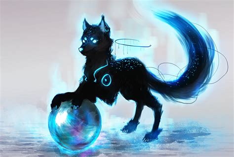 ORB WOLF GUARDIAN AUCTION 02 CLOSED by ElkaArt on DeviantArt