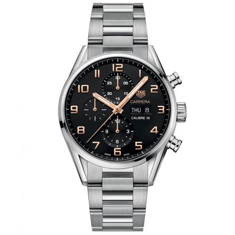 Tag Heuer Carrera Black Chronograph Dial Watch | New York Jewelers Chicago