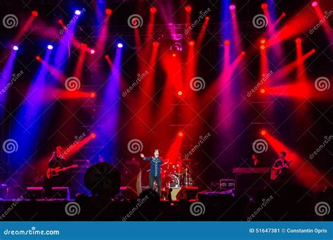 Texas band live concert editorial photo. Image of festival - 51647381