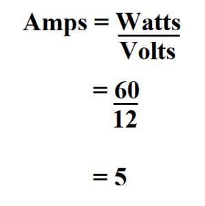 How to Calculate Amps.