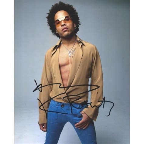 Lenny KRAVITZ Autograph