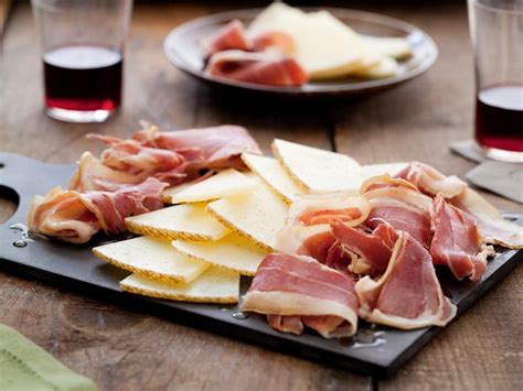 Serrano Ham and Manchego Cheese Plate : Michael Chiarello : Recipes : Cooking Channel Recipe ...