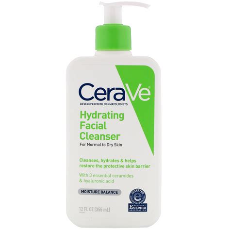 CeraVe, Hydrating Facial Cleanser, 12 fl oz (355 ml) - iHerb