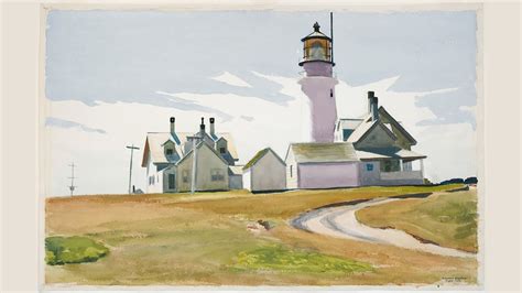 Edward Hopper Lighthouse At Two Lights Analysis | Shelly Lighting