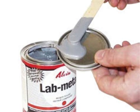 Airgas - JMCLM-24 - Alvin Products Lab-Metal® Gray Paste 24 Ounce Can ...