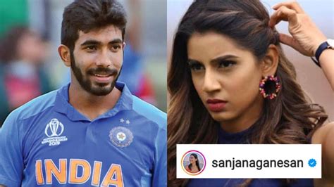 ‘Dikhta nahi hai kya chomu aadmi?’ – Jasprit Bumrah’s wife slams an Instagram user for comment ...