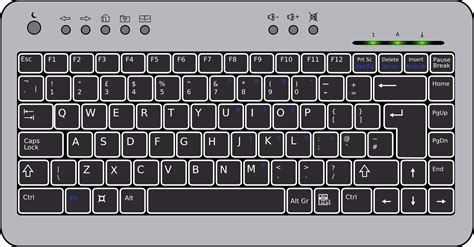 Stick drawing-Laptop keyboard vector - Free PSD,Vector,Icons