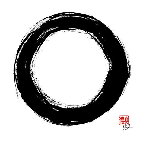 Enso / Zen Circle 12 Painting by Peter Cutler - Fine Art America