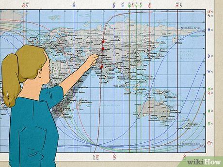 How to Read an Astrocartography Map: Line & Symbol Meanings