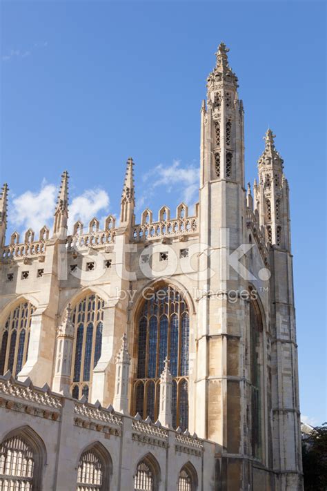 Kings College Chapel In Cambridge University Stock Photo | Royalty-Free ...