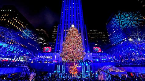 Rockefeller Center Christmas Tree is Lit