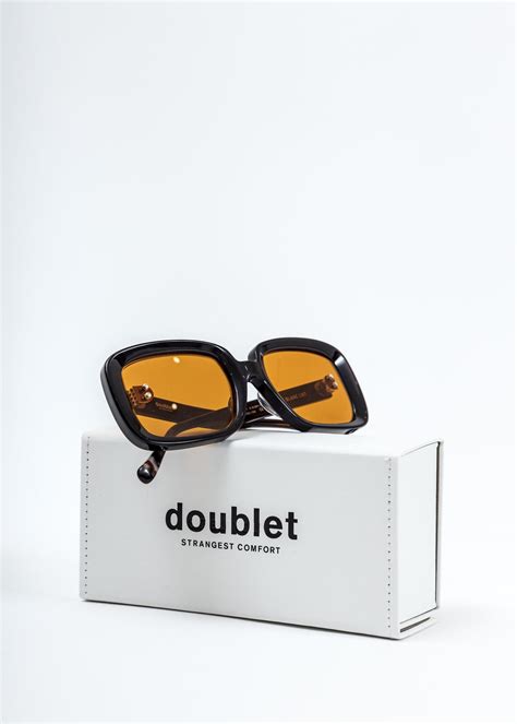 Orange Square Flame Sunglasses – 017 Shop