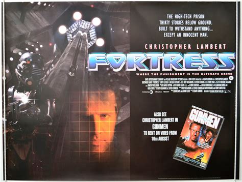 Fortress - Original Cinema Movie Poster From pastposters.com British ...