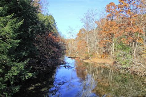 Reflections on Mohican River Photograph by Linda Goodman - Fine Art America